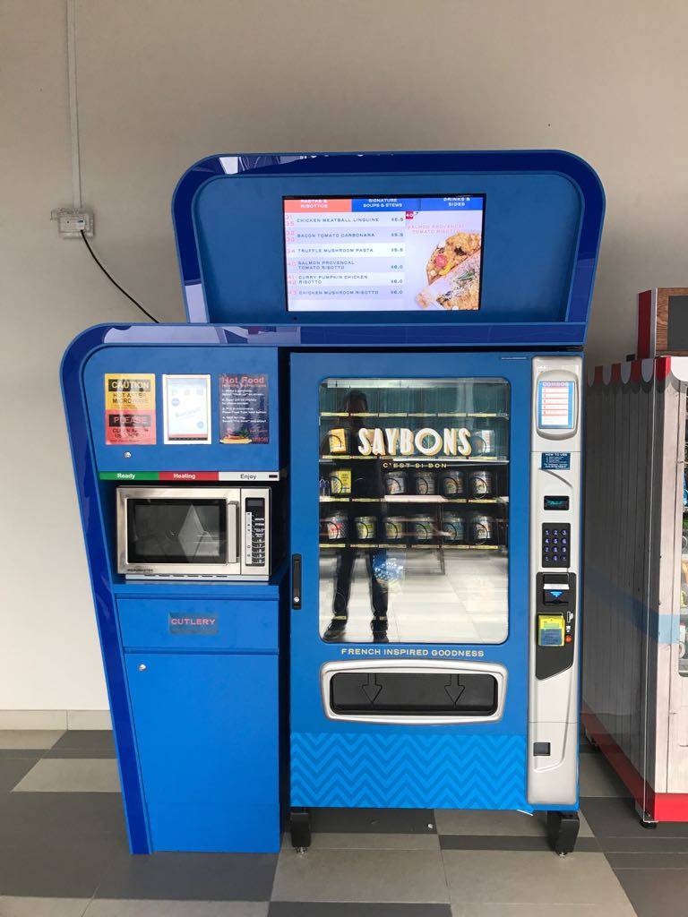 RVS Food Vending Machine Singapore Rental Website Design