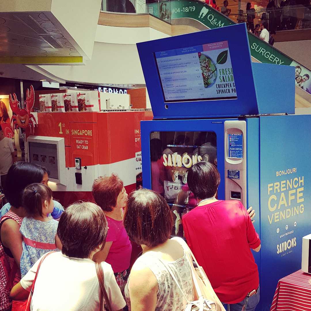 RVS Food Vending Machine Singapore